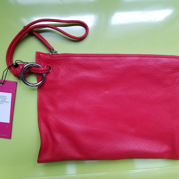 Leather Pouch/Wristlet - Vince Camuto - NWT - Picture 4 of 9